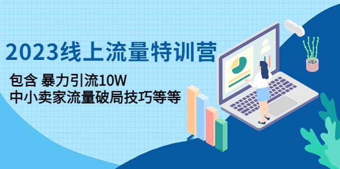 2023线上流量特训营：中小卖家流量破局技巧等等71快客-网赚-兼职-视频代发71快客网