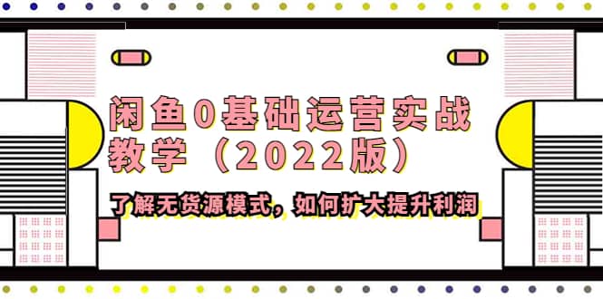 闲鱼0基础运营实战教学（2022版）了解无货源模式，如何扩大提升利润71快客-网赚-兼职-视频代发71快客网