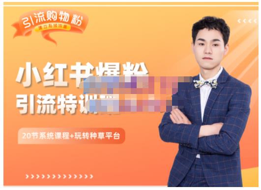 陆明明·小红书爆粉特训班5.0，助你轻松玩转小红书平台价值1380元71快客-网赚-兼职-视频代发71快客网