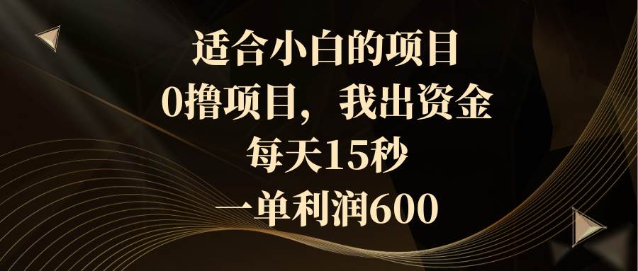 适合小白的项目，0撸项目，我出资金，每天15秒，一单利润60071快客-网赚-兼职-视频代发71快客网