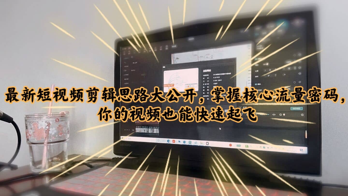 最新短视频剪辑思路大公开，掌握核心流量密码，你的视频也能快速起飞71快客-网赚-兼职-视频代发71快客网