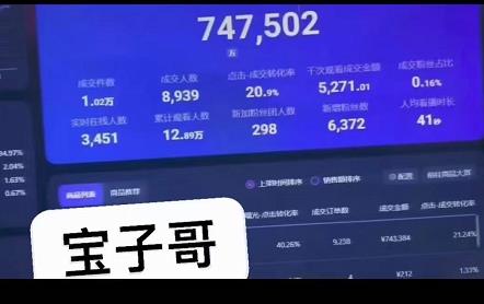 宝子哥无人直播，半无人直播，Obs+伴侣玩法，快速打标签+养鱼71快客-网赚-兼职-视频代发71快客网