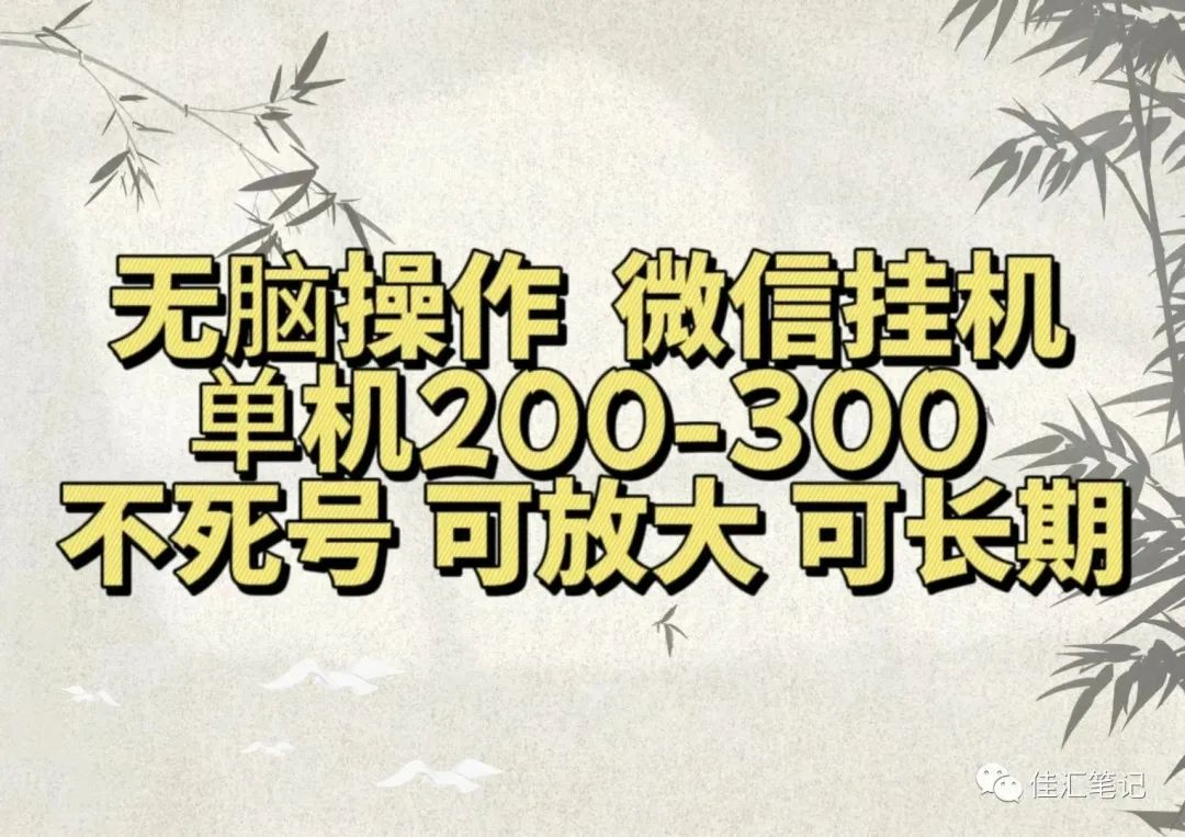 无脑操作微信视频号挂机单机200-300一天，不死号，可放大，工作室实测71快客-网赚-兼职-视频代发71快客网