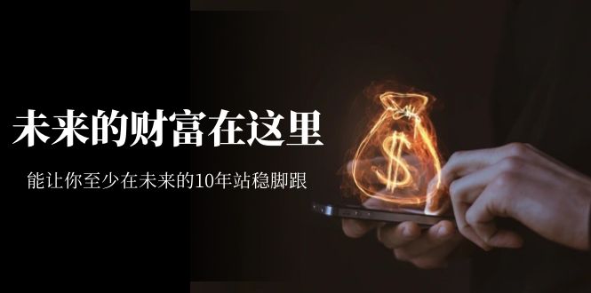 某收费文章《未来的财富在这里》能让你至少在未来的10年站稳脚跟71快客-网赚-兼职-视频代发71快客网