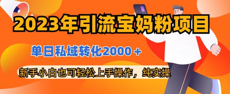 2023年引流宝妈粉项目，单日私域转化2000＋，新手小白也可轻松上手操作，纯实操71快客-网赚-兼职-视频代发71快客网