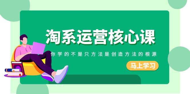 淘系-运营核心课，你学的不是只方法是创造方法的根源（190节课）71快客-网赚-兼职-视频代发71快客网
